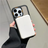 Luxury Matte Breathable Mesh Magnetic Phone Case For iPhone