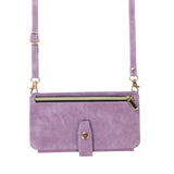 Leather Crossbody Card Slot Wallet Case for Samsung