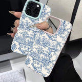 Creative Sketch Landscape Painting Shockproof Soft Phone Case for iPhone