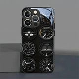 Aviation Instrument Pattern Case for iPhone