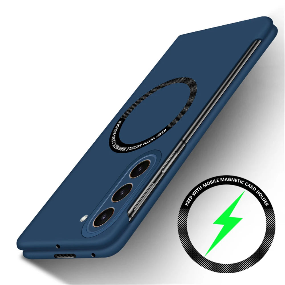 Luxury Matte Ultra Thin Magnetic Case For Samsung Z Fold 6 5 4 3 2