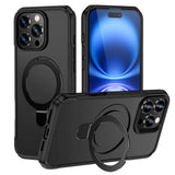 Magnetic Fold Stand Anti-slip Bumper Phone Case For iPhone