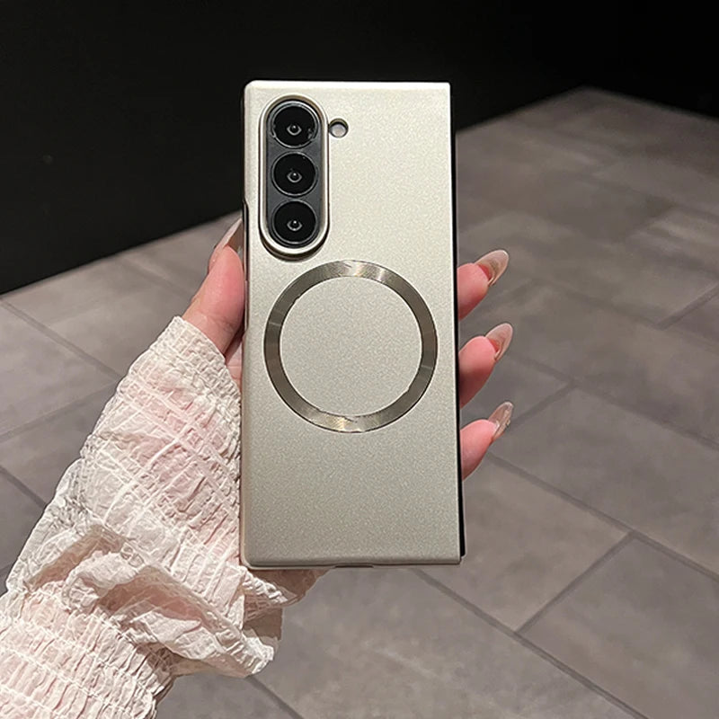 Magnetic Wireless Charging Case for Samsung Galaxy Z Fold 7 6 5 4 3