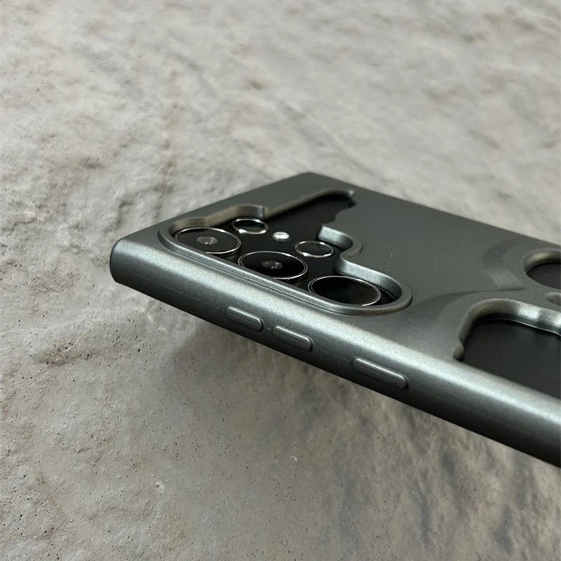 3D Hollow Skull Callous Matte Phone Case for Samsung
