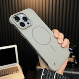 Ultra Slim Frameless Magnetic Csae For iPhone