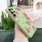 Butterfly Liquid Silicone Case for Samsung