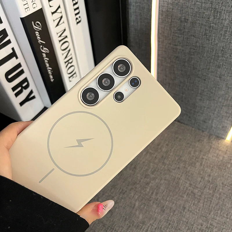 Liquid Silicone Magnetic Case For Samsung