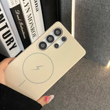 Liquid Silicone Magnetic Case For Samsung