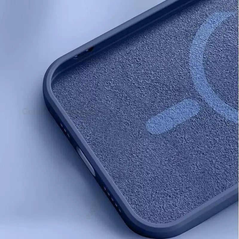 Silicone Graffiti Smile Magsafing Case for iPhone