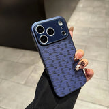 Luxury Frosted Texture Full Bumper No Slip Phone Case For iPhone