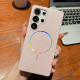 Shiny Glitter Magnetic IMD Case For Samsung