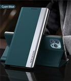 Luxury Stand Book Magnetic Flip Case For iPhone