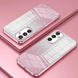 Luxury Gradient Glitter Bling Plating Soft Silicone Case For Samsung