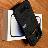World Map Air Route Pattern Case for iPhone