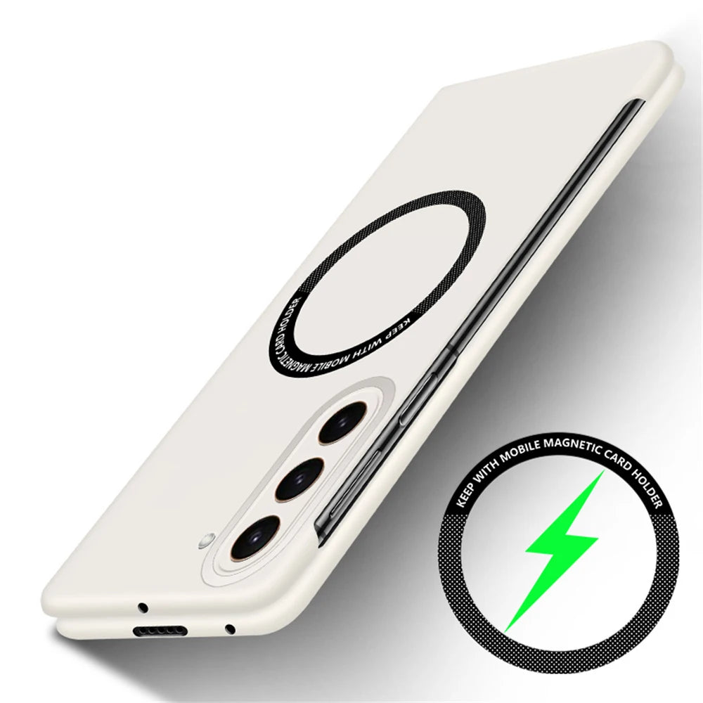 Luxury Matte Ultra Thin Magnetic Case For Samsung Z Fold 6 5 4 3 2