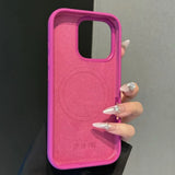 Original Liquid Silicone Magnetic Case For iPhone