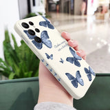 Butterfly Liquid Silicone Case for Samsung