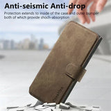Detachable Magnetic Card Wallet Flip Leather Case for Samsung