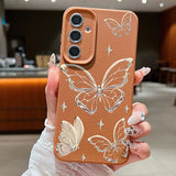 Butterfly Silicone Phone Case For Samsung