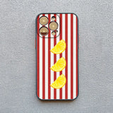 Fresh Summer Fruit Lemon Cherry Phone Case For iPhone