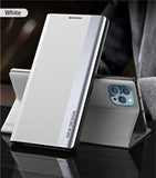 Luxury Stand Book Magnetic Flip Case For iPhone