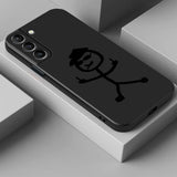 Funny Little Figure Cute Man Phone Case For Samsung