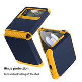 Telescopic Hinge Silicone Shockproof Case For Samsung Z Flip