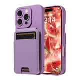 TPU Leather Wallet Shockproof Case for iPhone