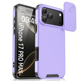 Magnetic Shockproof with Slide Camera Lens Protection Phone Case for iPhone