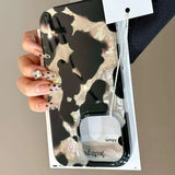 Gradient Laser Stylish Leopard Phone Case For Phone