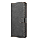 Business Leather Flip Card Wallet Case for Samsung