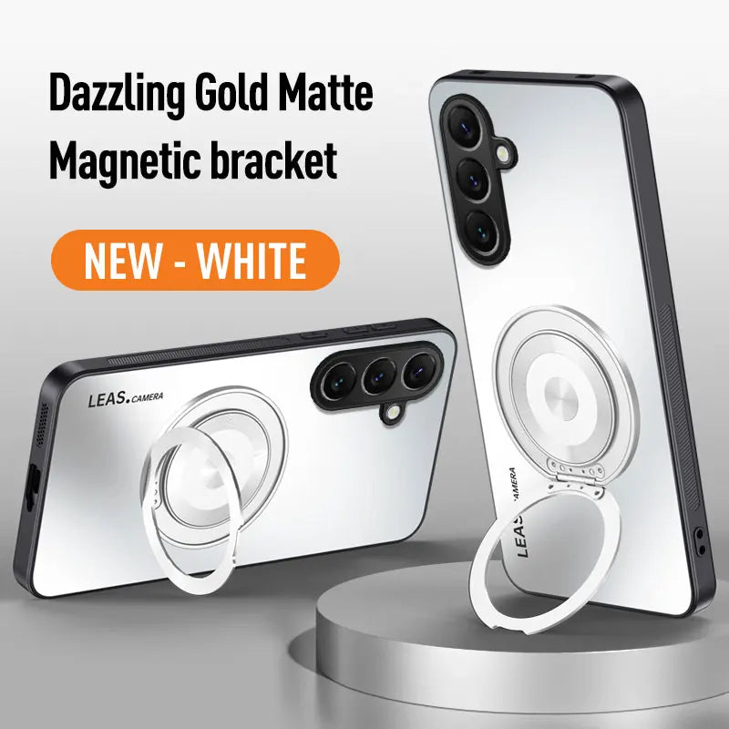 Magnetic Ring Stand Back Magsafe Ring Lens Case For Samsung