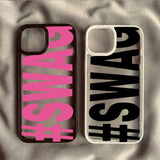 Bold Letter Shockproof Case for iPhone