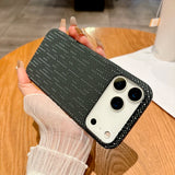 Magnetic Luxury Carbon Fiber Texture Phone Case for iPhone