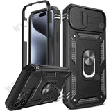 Heavy Duty with Camera Kickstand Phone Case for iPhone