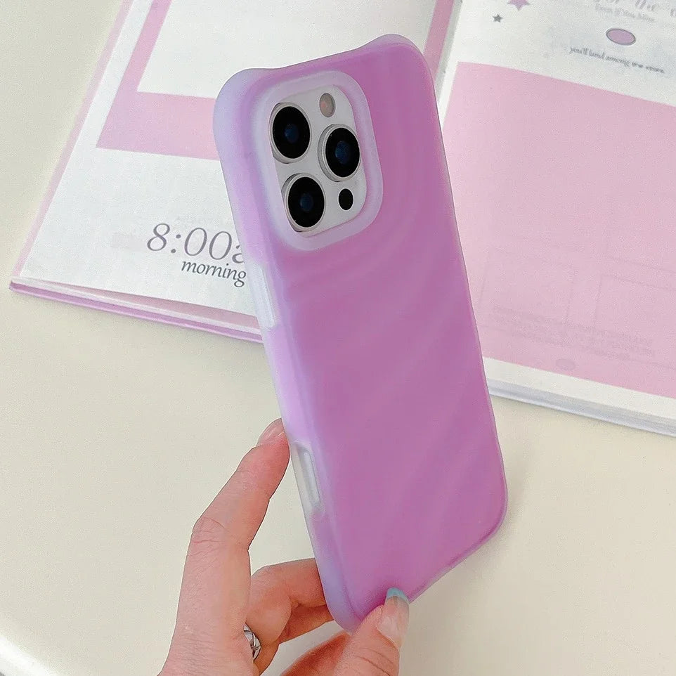 Liquid Silicone Candy Colored Jelly Case for IPhone