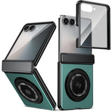 Ring Holder Magnetic Screen‑Protective Case for Samsung Z Flip