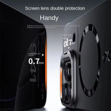 Lens Holder Frameless Ultra Thin Magnetic Case For iPhone