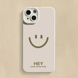 Cute Cartoon Smiley Silicone Case for Samsung