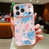 Whale Patterned Magnetic Shockproof Lens Protect Phone Case For iPhone