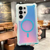 Laser Armor Aurora Magsafe Shockproof Case for Samsung