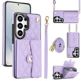 Luxury Crossbody Wallet Leather Cards Holder Shockproof Case For Samsung