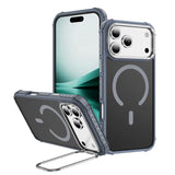 Skin-friendly Shockproof Magnetic Charge Lens Bracket Case For iPhone
