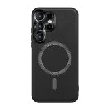 High End Magnetic Suction Leather Phone Case For Samsung