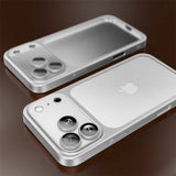 Candy Color Frosted Clear Hard Case for iPhone