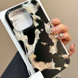 Gradient Laser Stylish Leopard Phone Case For Phone
