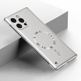 Ultra‑Slim Frameless Magnetic Charging Case for iPhone