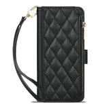 Leather Cardslot Magnetic Flip Wallet Case for Samsung
