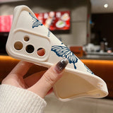 Romantic Butterfly Soft Phone Case For Samsung