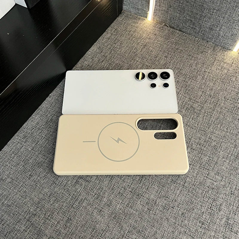 Liquid Silicone Magnetic Case For Samsung